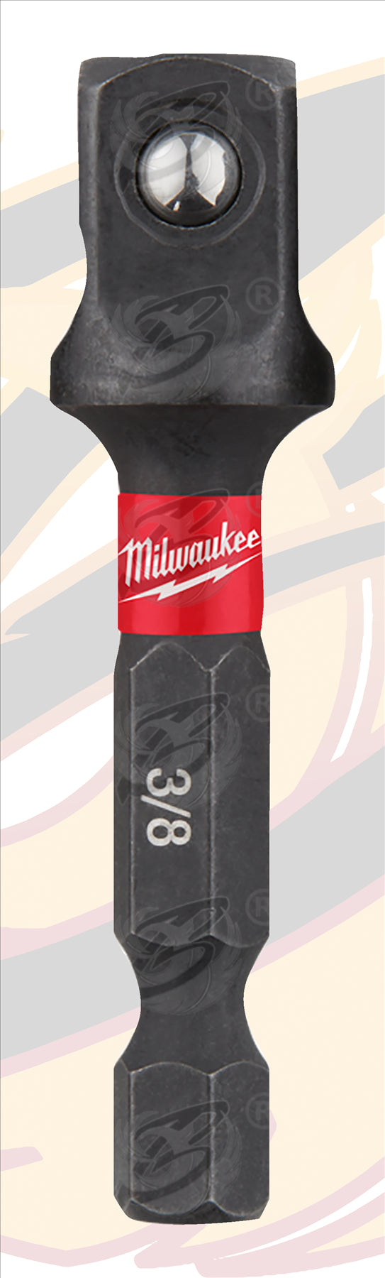 MILWAUKEE 9PCS 3/8" DRIVE 6 POINT SHALLOW IMPACT SOCKETS 8MM - 19MM ( SHOCKWAVE IMPACT DUTY )